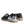 Dolce & Gabbana Black Floral Cotton Leather Espadrilles Shoes