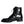 Dolce & Gabbana Black Logo Lace Up Mid Calf Men Boots Shoes