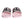 Dolce & Gabbana Black Pink Sandals Rubber Men Beachwear Shoes