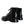 Dolce & Gabbana Black Leather Lace Up Ankle Boots Men Shoes