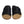 Dolce & Gabbana Black Monochrome Braided Raffia Slides Shoes