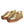 Dolce & Gabbana Gold Leather Loafers Flats Espadrille Shoes