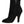 Dolce & Gabbana Black Suede Leather Mid Calf Boots Shoes