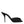 Dolce & Gabbana Black Keira Cordonetto Heels Slides Shoes