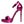 Dolce & Gabbana Fuchsia KEIRA Heels Ankle Strap Sandals Shoes