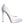 Dolce & Gabbana White Satin Platform High Heels Pumps Shoes