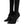 Dolce & Gabbana Black Stiletto Heels Mid Calf Boots Shoes