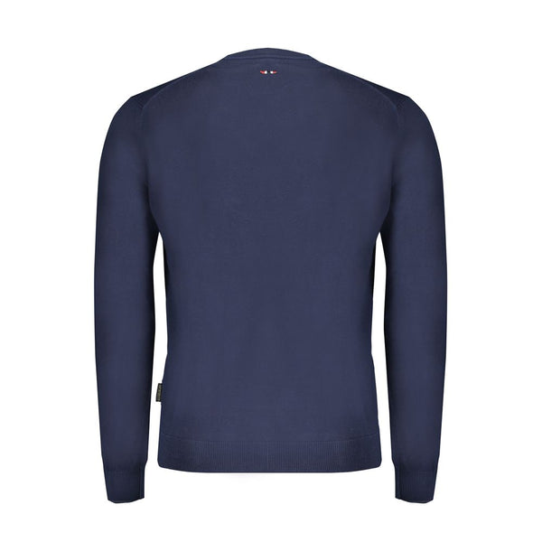 Napapijri Blue Cotton Sweater