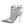 Dolce & Gabbana Silver Iridescent PVC Pointed Short Boots Shoes