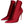 Dolce & Gabbana Cherry Red Stretch Stilettos Ankle Boot Shoes