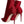 Dolce & Gabbana Cherry Red Stretch Stilettos Ankle Boot Shoes