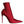 Dolce & Gabbana Cherry Red Stretch Stilettos Ankle Boot Shoes