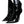 Dolce & Gabbana Black Patent Leather Pointed Ankle Boot Shoes