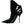 Dolce & Gabbana Black Patent Leather Pointed Ankle Boot Shoes