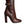 Dolce & Gabbana Brown Leather Heels Mid Calf Boots Shoes