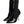 Dolce & Gabbana Black Stretch Stilettos Booties Socks Shoes