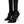 Dolce & Gabbana Black Stiletto Heels Mid Calf Boots Shoes