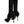 Dolce & Gabbana Black Stiletto Heels Mid Calf Boots Shoes