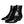 Dolce & Gabbana Black Leather Ankle Boots Booties Shoes