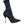 Dolce & Gabbana Black Floral Stretch Mid Calf Boots Shoes