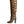 Dolce & Gabbana Beige Black Leopard Knee High Boots Shoes