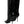 Dolce & Gabbana Black Patent Leather Mid Calf Boots Shoes