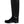 Dolce & Gabbana Black Polka Dot Rubber Knee High Boots Shoes