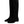 Dolce & Gabbana Black Suede Leather Knee High Boots Shoes