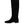 Dolce & Gabbana Black Suede Leather Knee High Boots Shoes