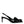 Dolce & Gabbana Black Patent Leather Heels Slingback Shoes