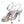 Dolce & Gabbana White KEIRA Heels Ankle Strap Sandals Shoes