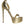 Dolce & Gabbana Gold Leather Platform Keira Sandals Shoes