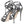 Dolce & Gabbana Silver Keira Leather Heels Sandals Shoes