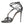 Dolce & Gabbana Silver Keira Leather Heels Sandals Shoes