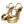 Dolce & Gabbana Gold Bette Leather Heels Sandals Shoes