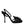 Dolce & Gabbana Black Crystal Ankle Strap Sandals Shoes