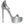 Dolce & Gabbana Silver KEIRA Heels Ankle Strap Sandals Shoes