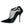 Dolce & Gabbana Black Mesh Patent Leather Heels Pumps Shoes
