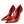 Dolce & Gabbana Red Leather Stiletto High Heels Pumps Shoes