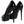 Dolce & Gabbana Black Leather Platform Heels Pumps Shoes