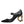 Dolce & Gabbana Black Leather Logo Heels Mary Janes Pumps Shoes