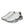 Dolce & Gabbana White Silver Daymaster Leather Sneakers Shoes