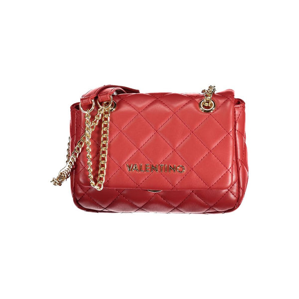 Valentino Bags Red Polyethylene Handbag