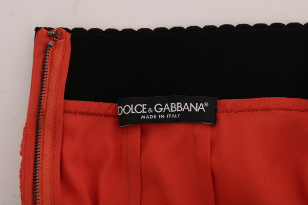 Dolce &amp; Gabbana oranssi makramé pitsinen kynähame