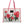 Dolce & Gabbana White Canvas Rose Embroidery Women Shopping Tote Bag