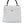 MSGM White Bovine Leather Top Handle Handbag Satchel Purse Bag