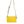 MSGM Yellow Leather Logo Crossbody Sling Shoulder Bag