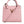 Versace Pink Small Top Handle Grainy Calf Leather Crossbody Bag