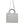 Versace White Top Handle Canvas Leather Logo Crossbody Tote Bag