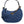 Versace Blue Quilted Denim Leather Top Handle Shoulder Bag